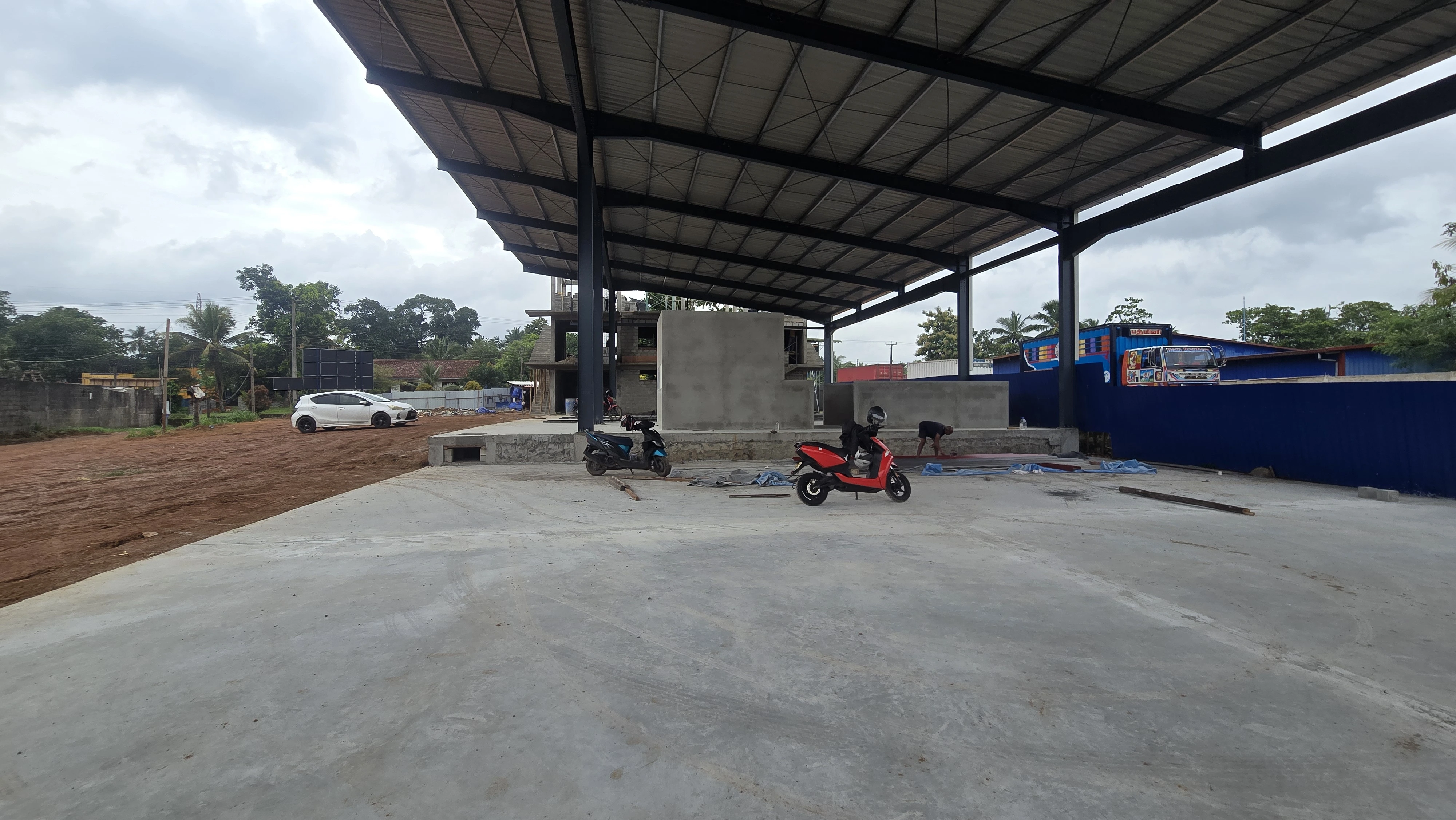Drainage Excavation in Progress