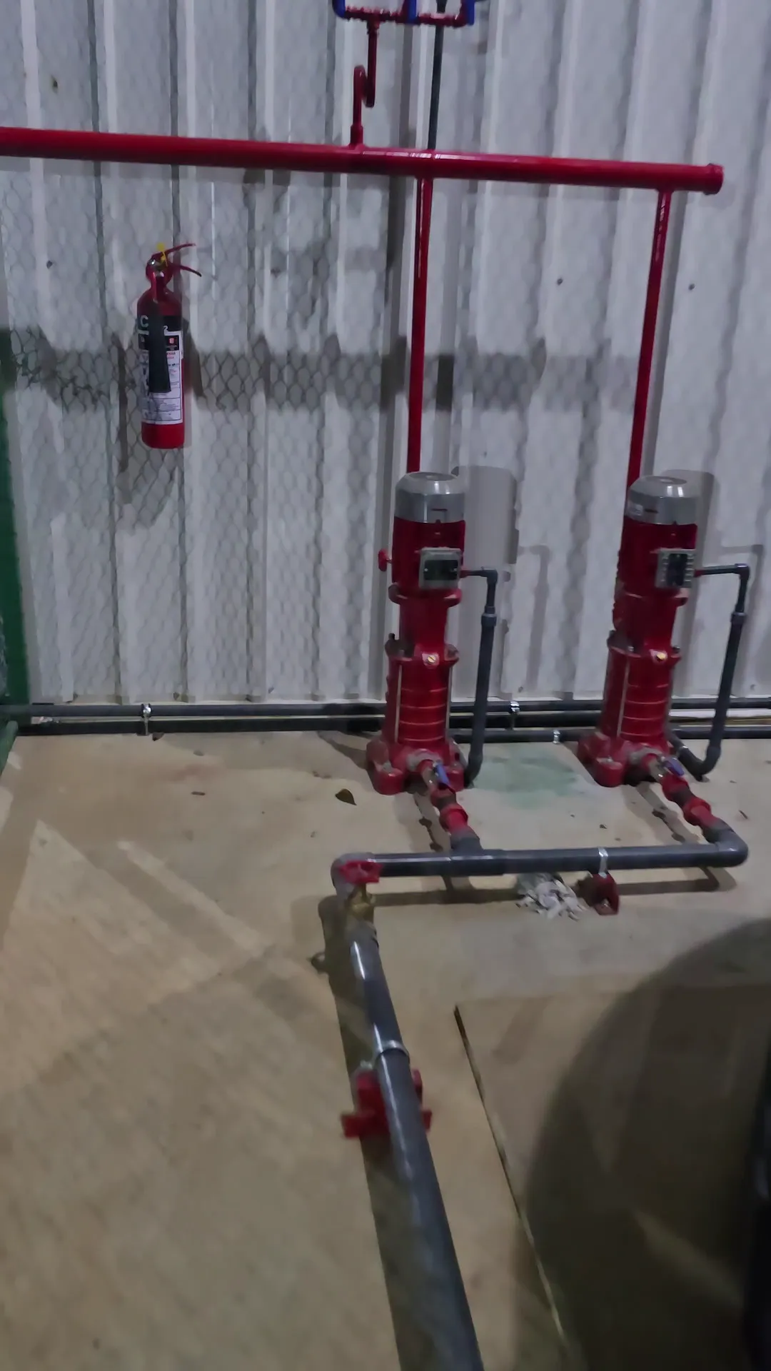 Vertical Booster Pump Installation